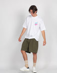 Baggy Shorts Pants Green