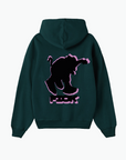 Hoodie Ignorant Elephant Dark Green