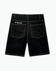 Denim Shorts Black