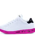 Un-Classic Blanco suela Fucsia