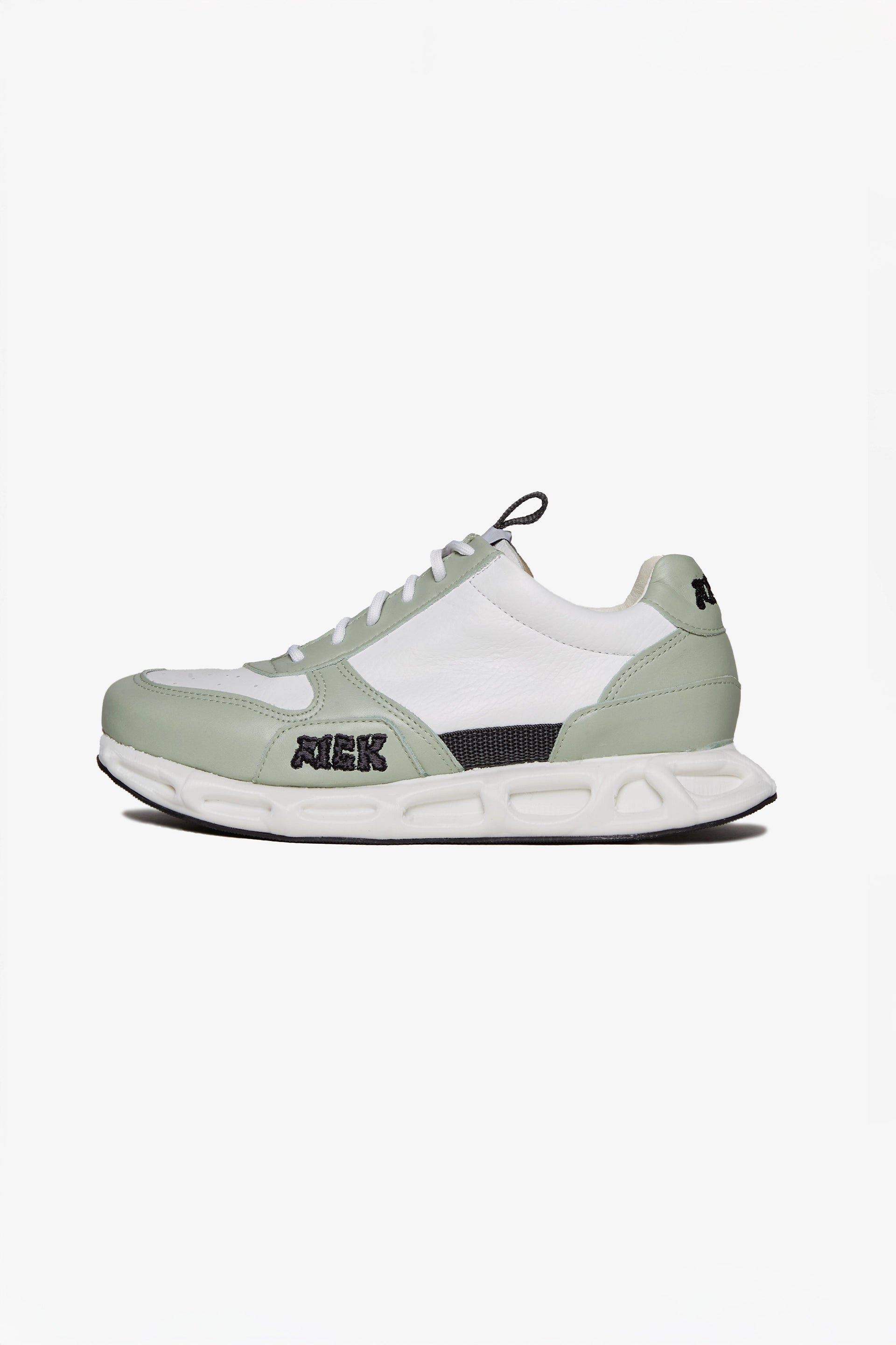 Volta Olive Leather - Bone System 3.0 White Sole