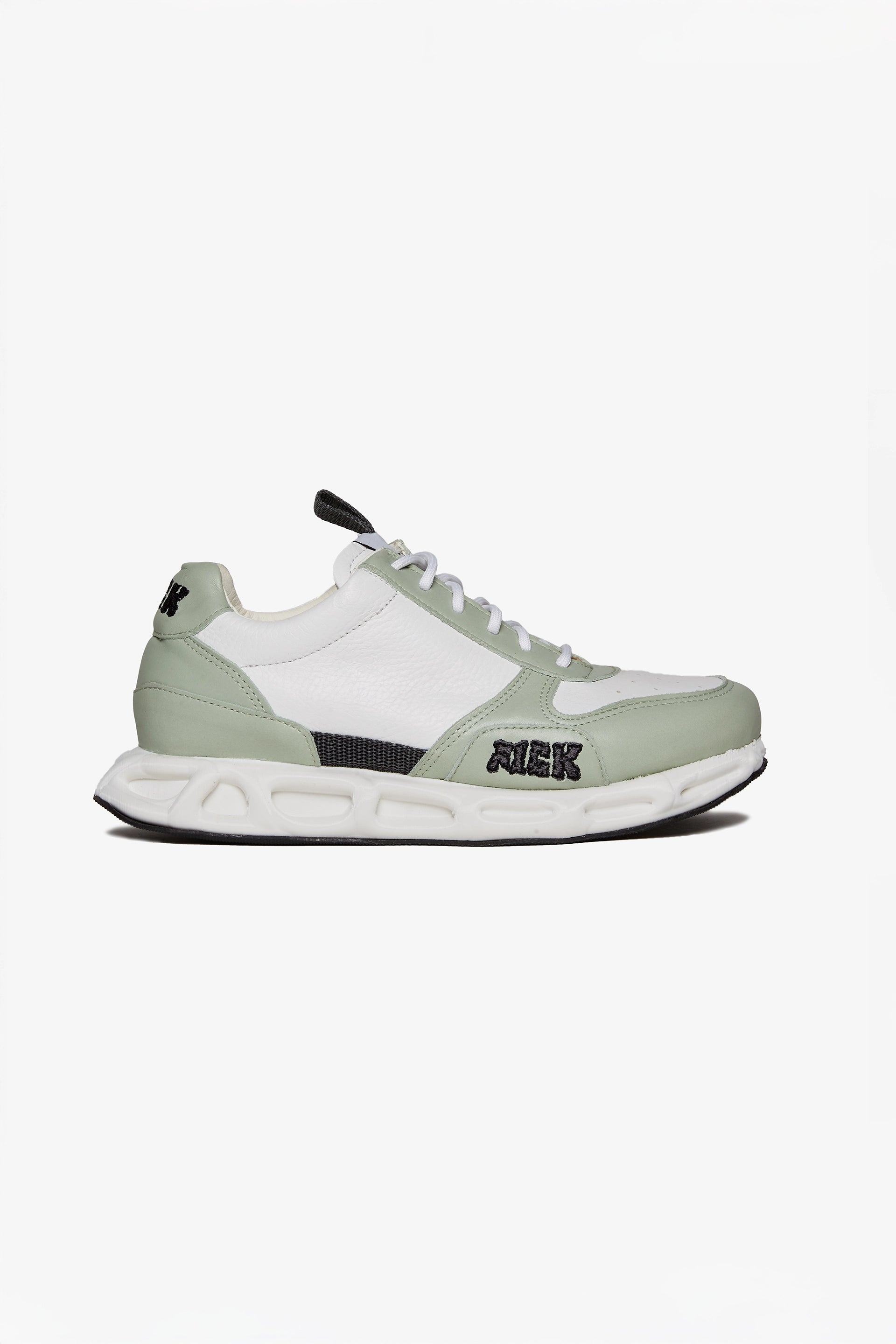 Volta Olive Leather - Bone System 3.0 White Sole