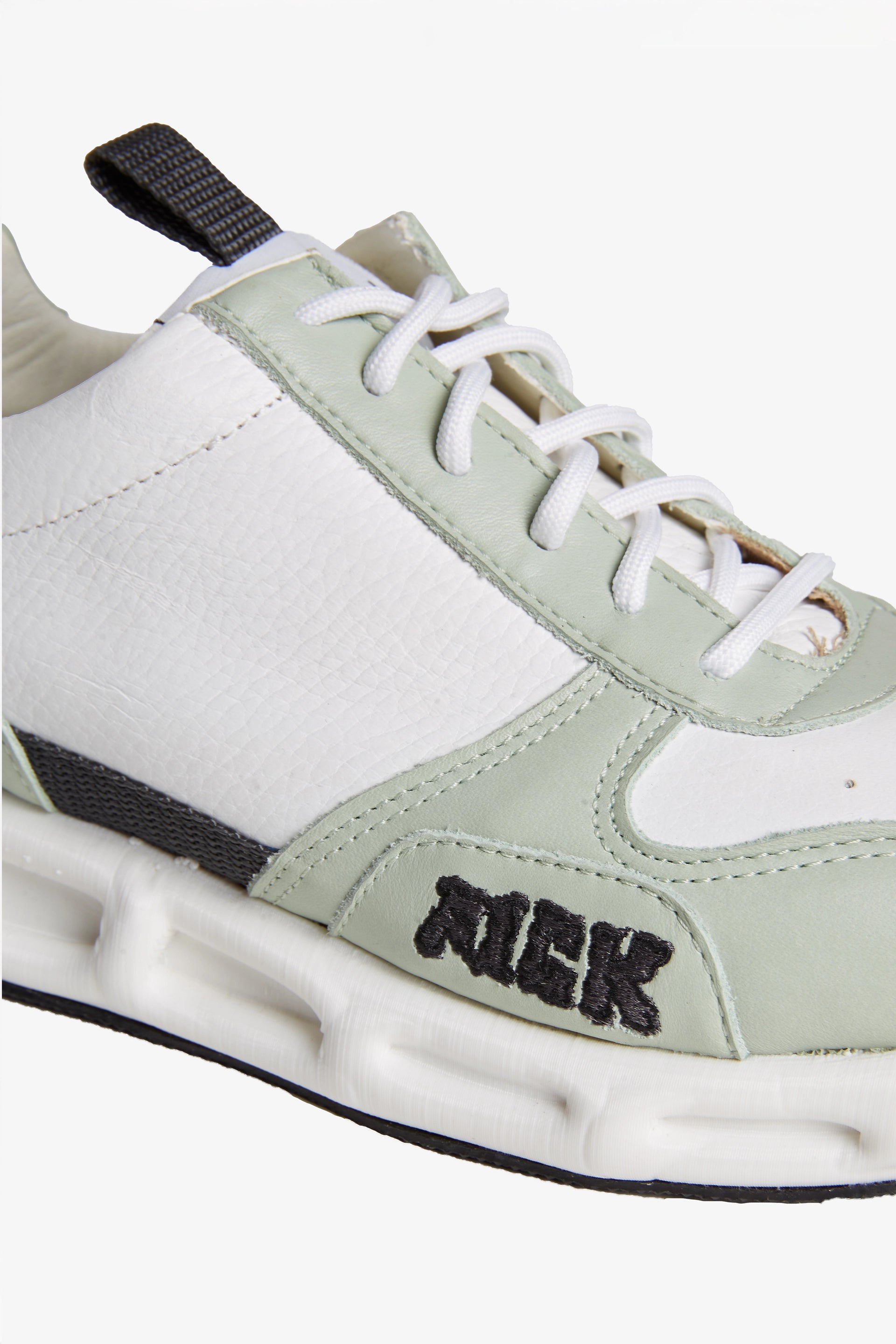 Volta Olive Leather - Bone System 3.0 White Sole