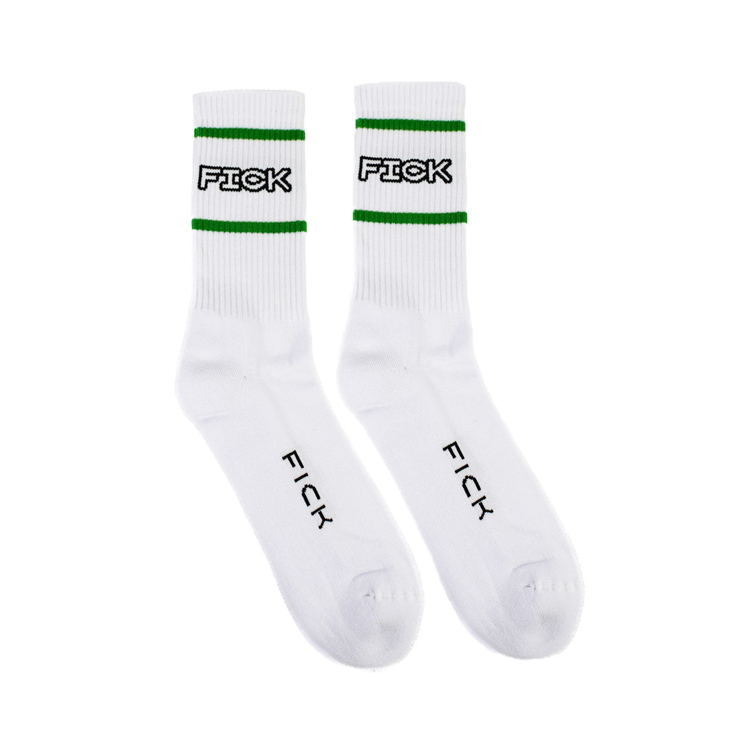 Calcetines Fick - Bold White