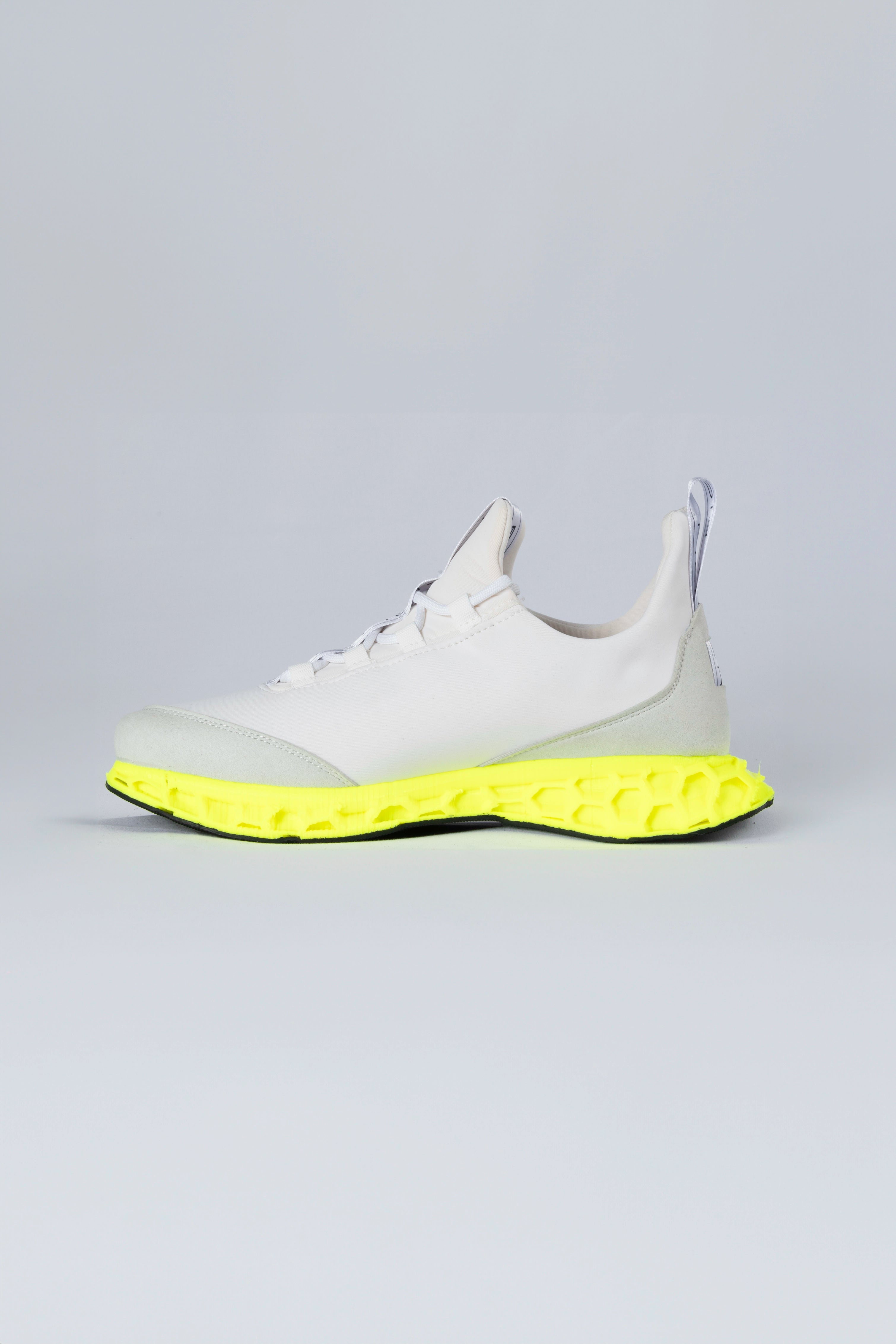 Bee System White - Neo Yellow Sole