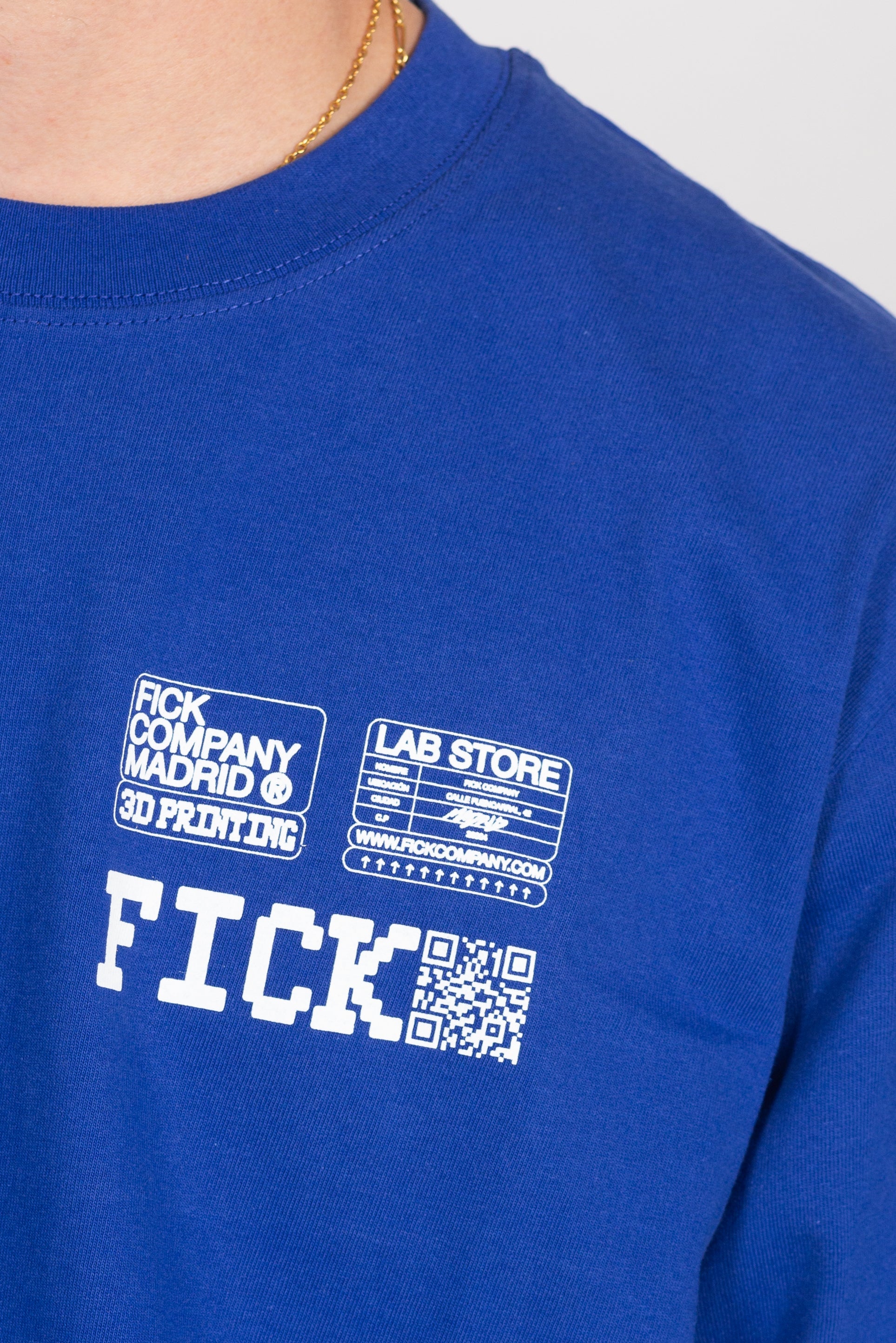 Camiseta Fick Lab Blue