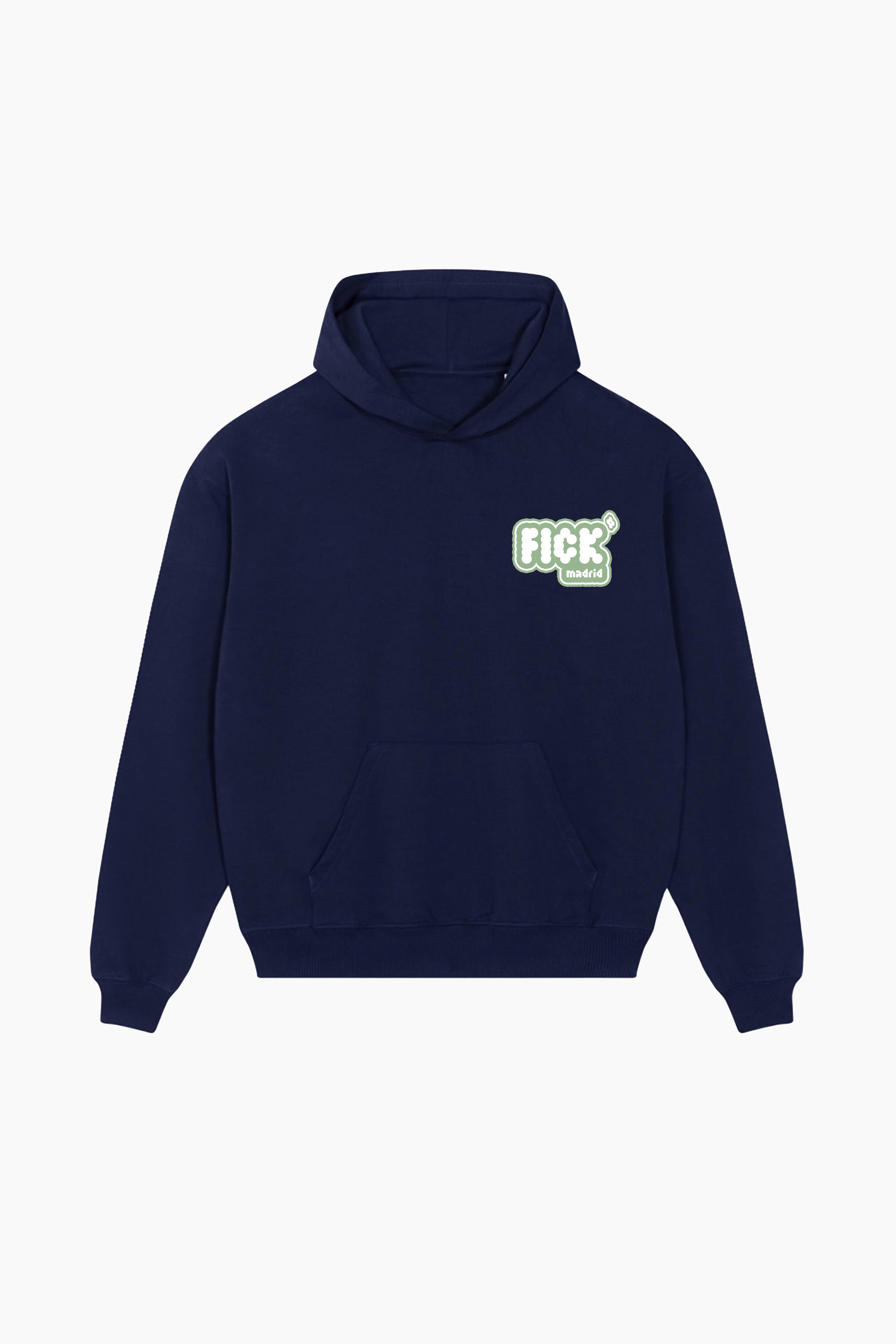 Hoodie Pixel Logo Navy