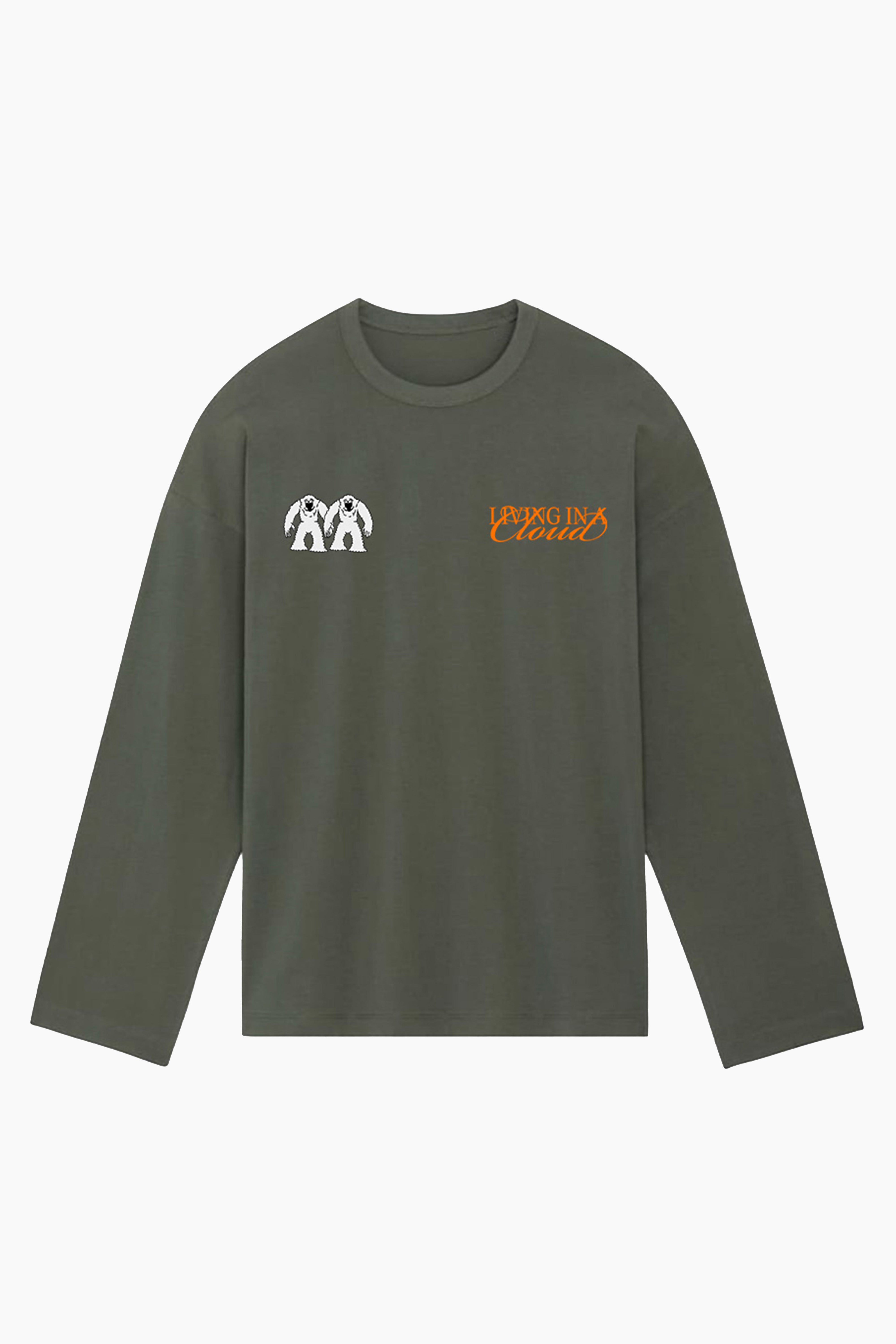 Camiseta Fick Yeti Long Sleeve Tee Khaki