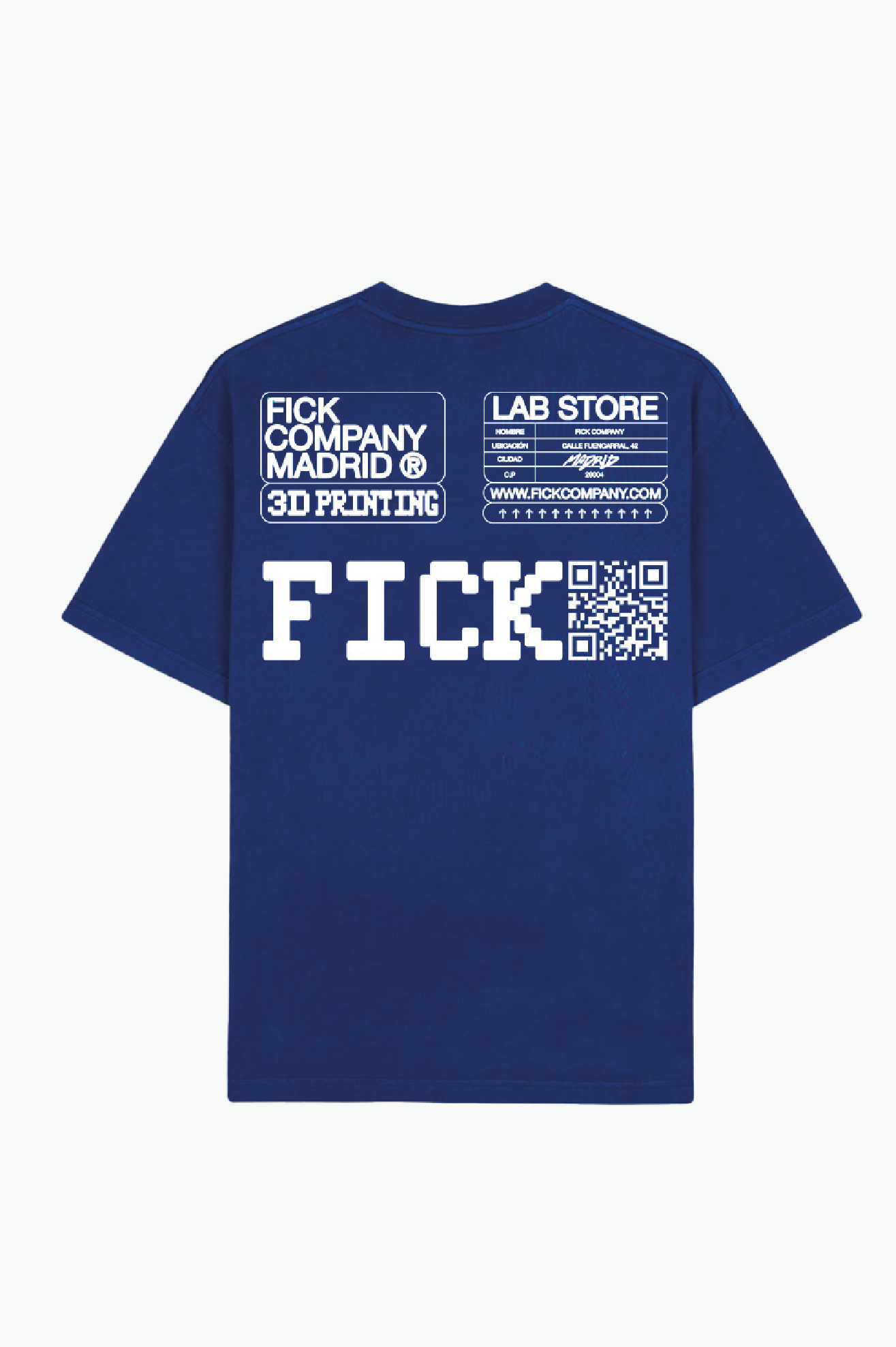 Camiseta Fick Lab Blue