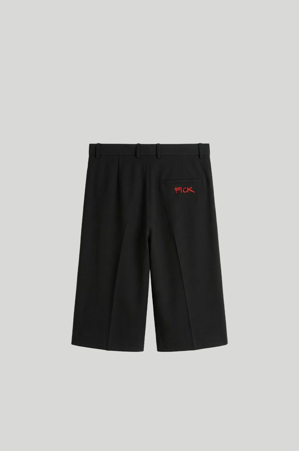 Short Burning Martini Trousers Black Pants