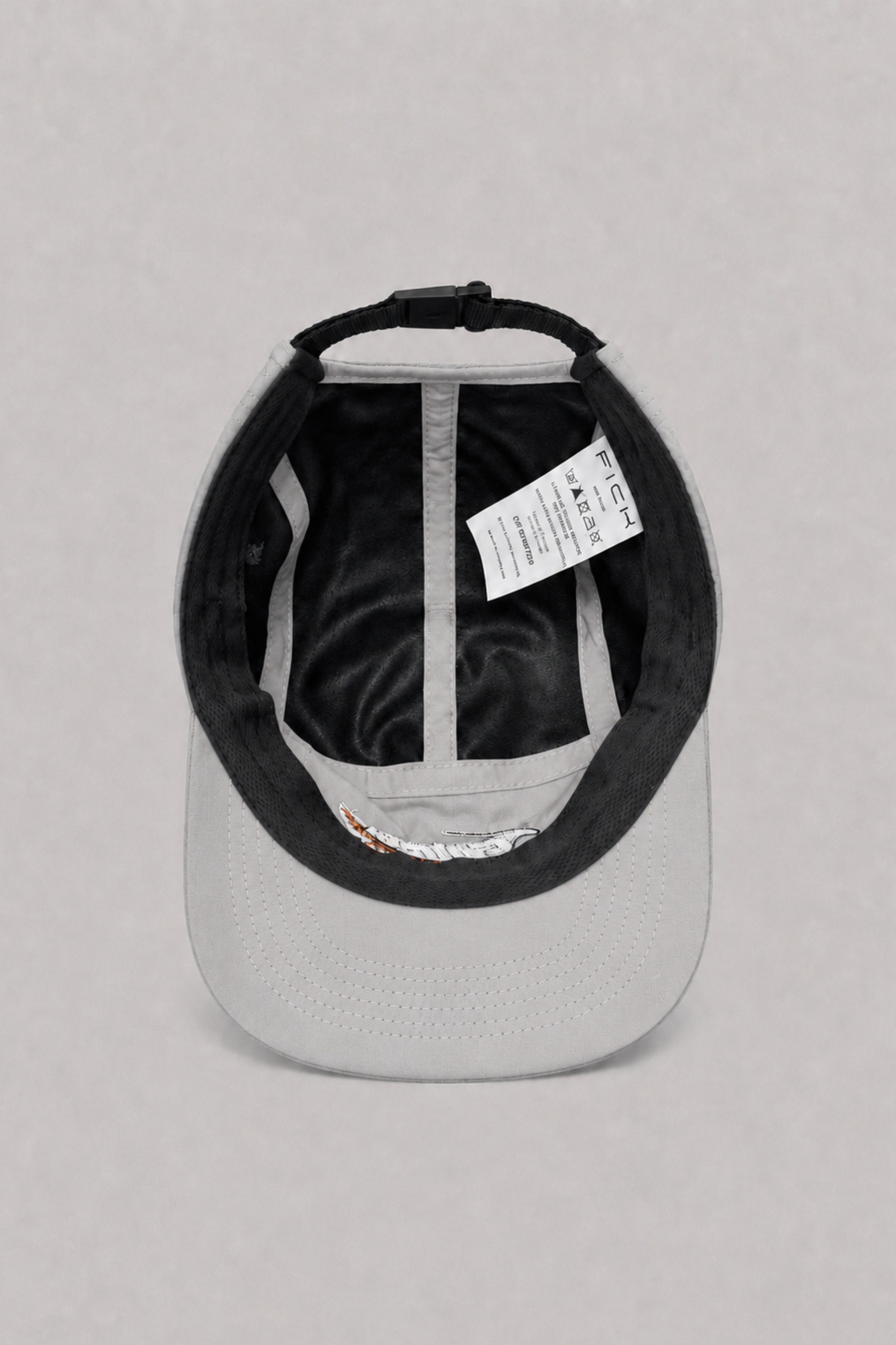 Gorra 5 paneles Fick Company Grey Rocket Cap