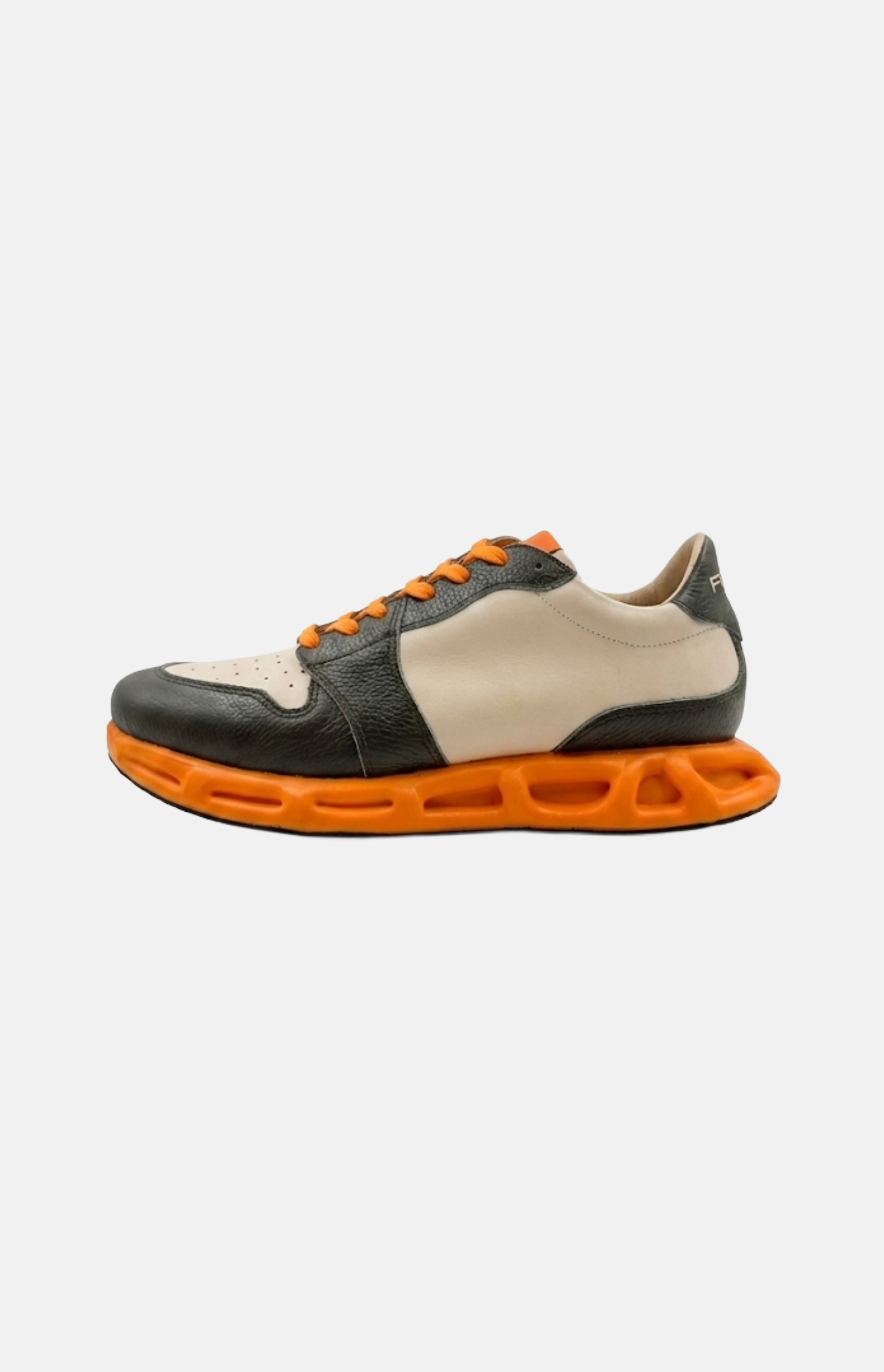 Fermi Green Nobuk - Bone System 3.0 Orange Sole