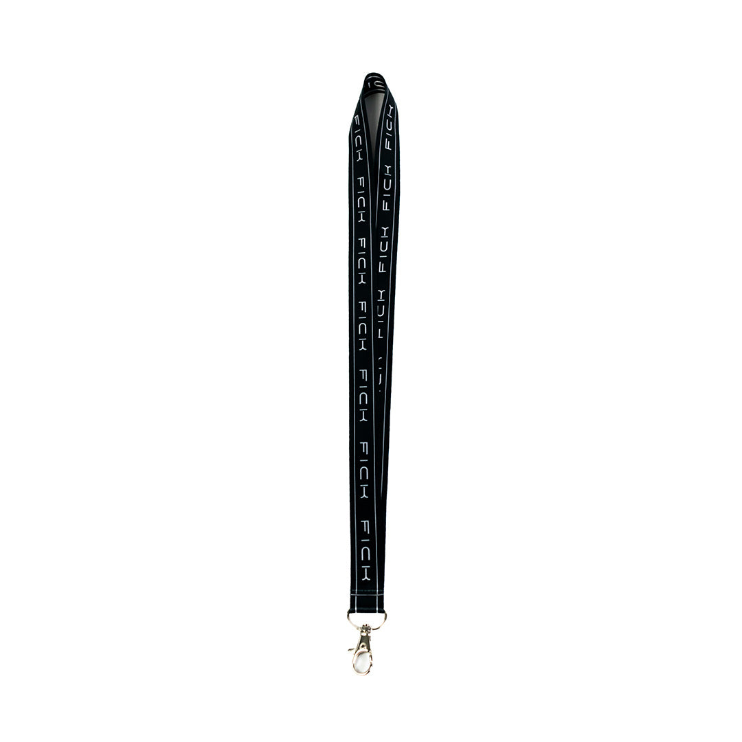 Lanyard Fick Keychain Black